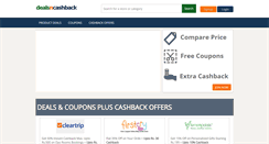 Desktop Screenshot of dealsncashback.com